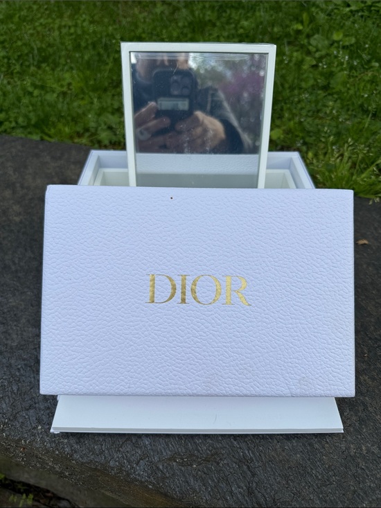 Dior Other - Dior makeup or jewelry case with mirror on backside of lid